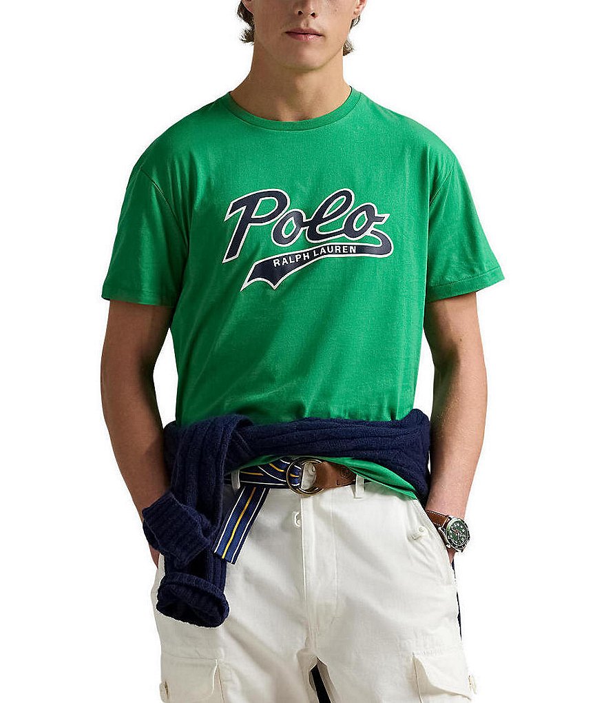 【Polo Ralph Lauren】Jersey Graphic Short Sleeve T-Shirt☆ Polo Ralph Lauren Jersey Graphic Short Sleeve T-Shirt