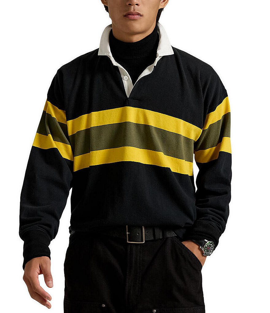 Polo Ralph Lauren Classic Fit Jersey Rugby Long Sleeve Polo