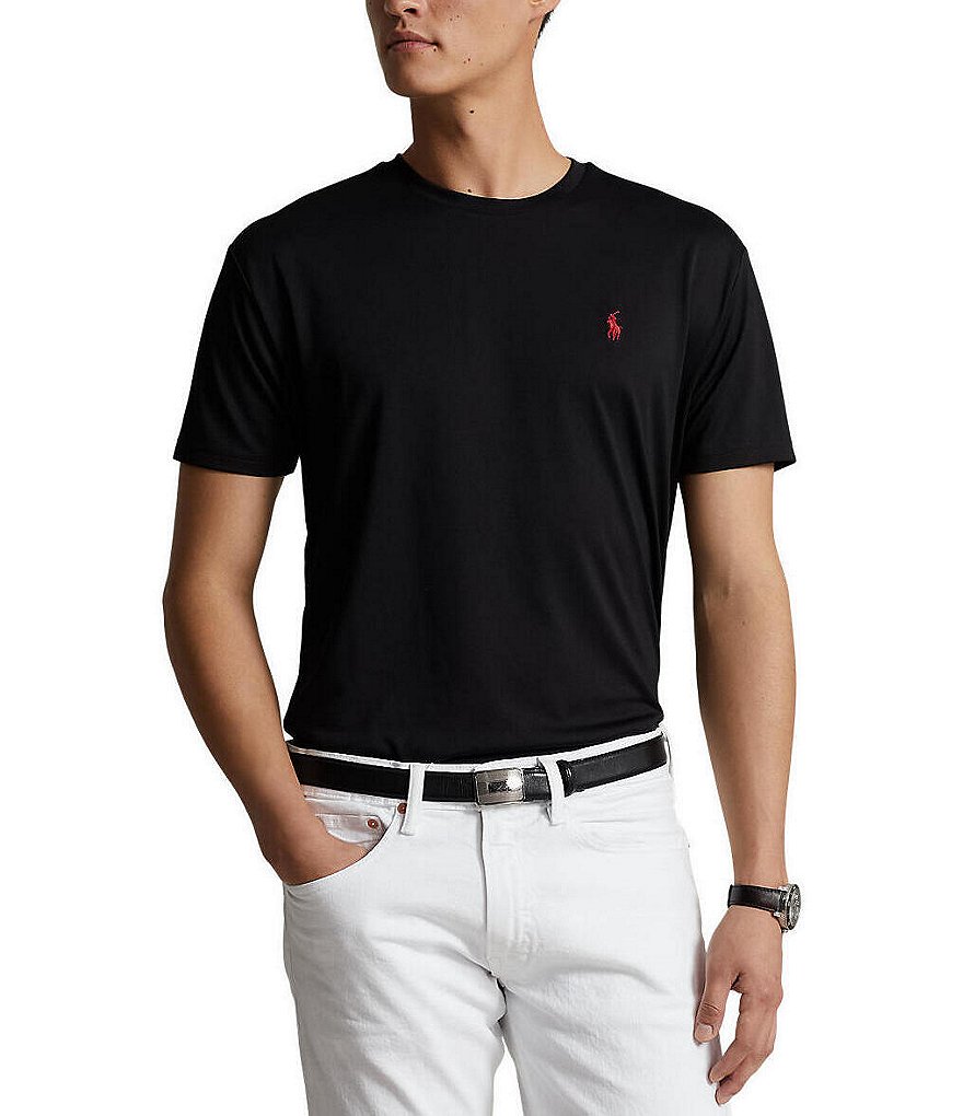 Polo Ralph Lauren Classic Fit Performance Jersey Short Sleeve T-Shirt |  Dillard's