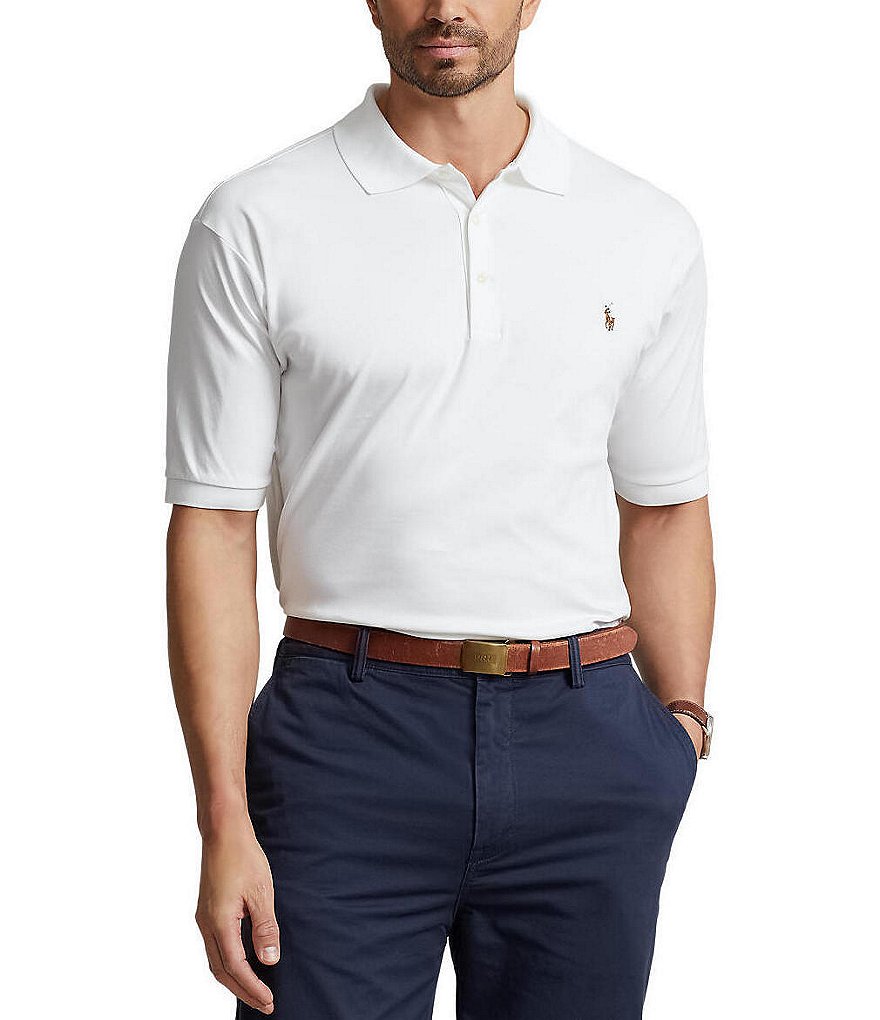 Polo Ralph Lauren Classic-Fit Multicolored Pony Soft Cotton Short-Sleeve Polo  Shirt | Dillard's