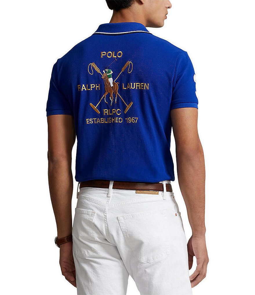 Mart Luidruchtig Permanent Polo Ralph Lauren Classic-Fit Polo Crest Mesh Short-Sleeve Polo Shirt |  Dillard's