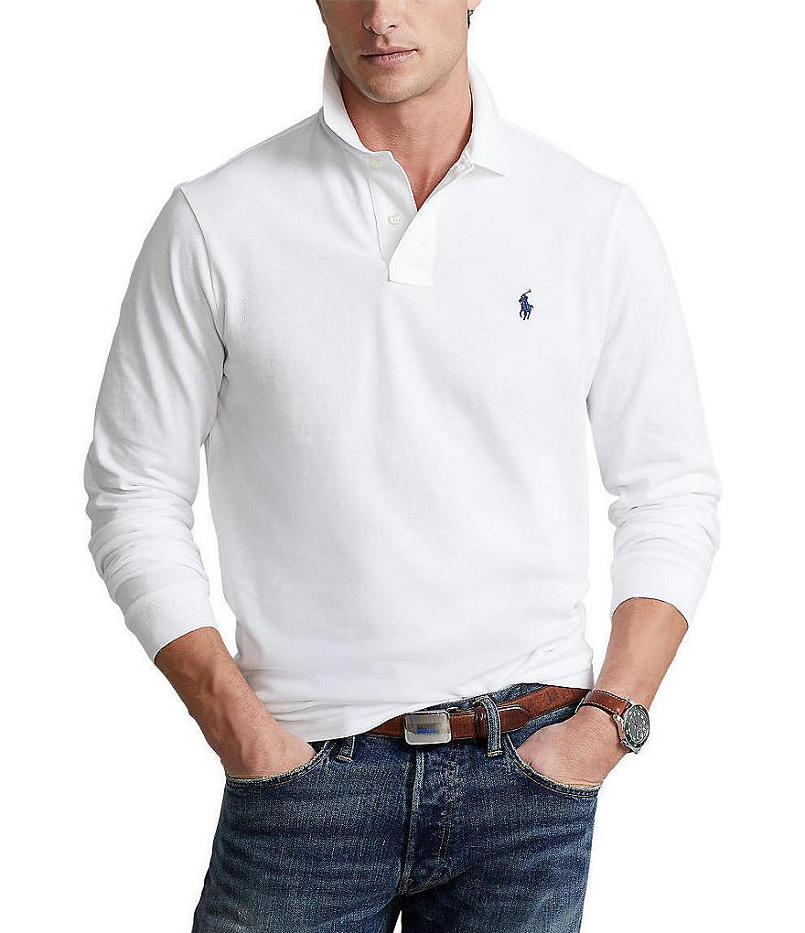 Polo Ralph Lauren Ribbed Polo Shirt - Polo Shirts 