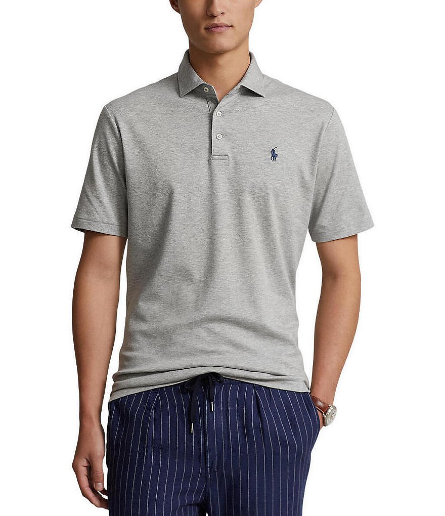 Polo Ralph Lauren Classic-Fit Soft Cotton Short-Sleeve Polo Shirt |  Dillard's