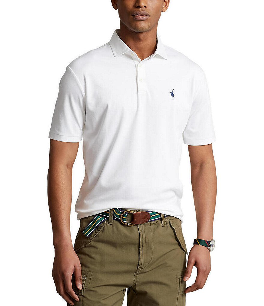 Polo Ralph Lauren Classic-Fit Soft Cotton Short-Sleeve Polo Shirt |  Dillard's
