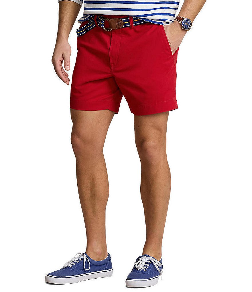 Polo Ralph Lauren Stretch Classic-Fit Chino 6 Inseam Shorts
