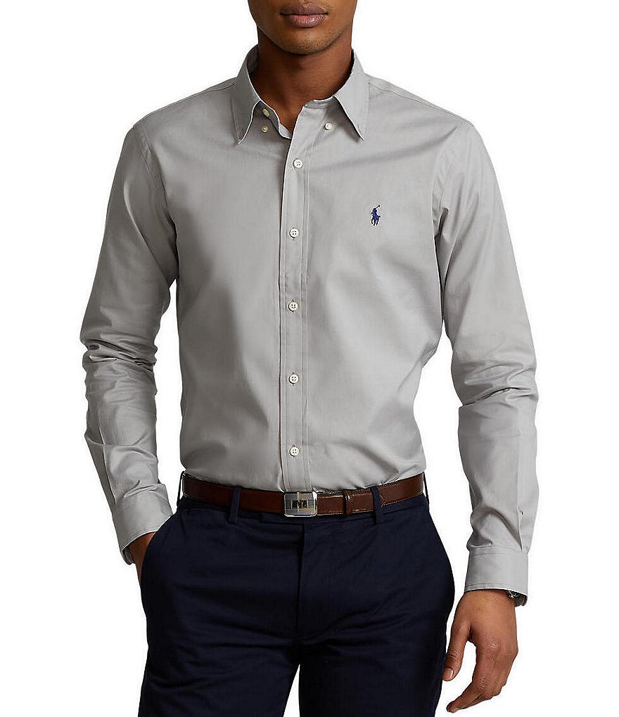 Polo Ralph Lauren Classic-Fit Stretch Oxford Long-Sleeve Woven