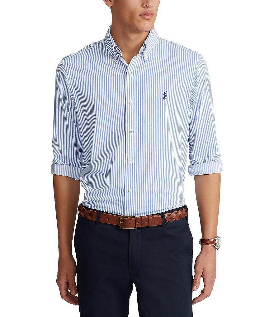 Polo Ralph Lauren Men's The Classic Fit Brazil Polo Shirt - Macy's