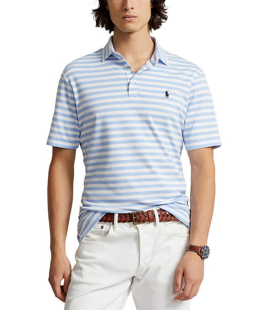 Polo Ralph Lauren Blue outlet Stripe Classic Fit 9