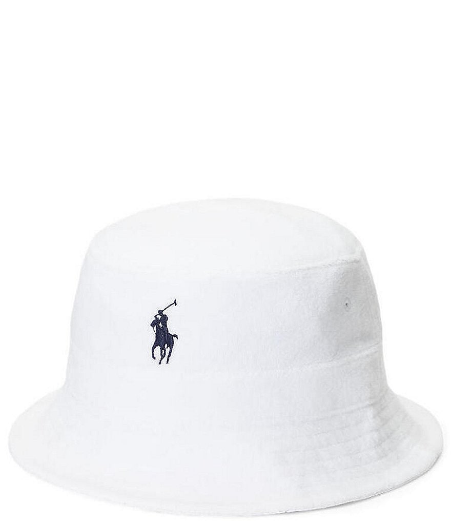 Polo Ralph Lauren Cotton-Blend Terry Bucket Hat | Dillard's