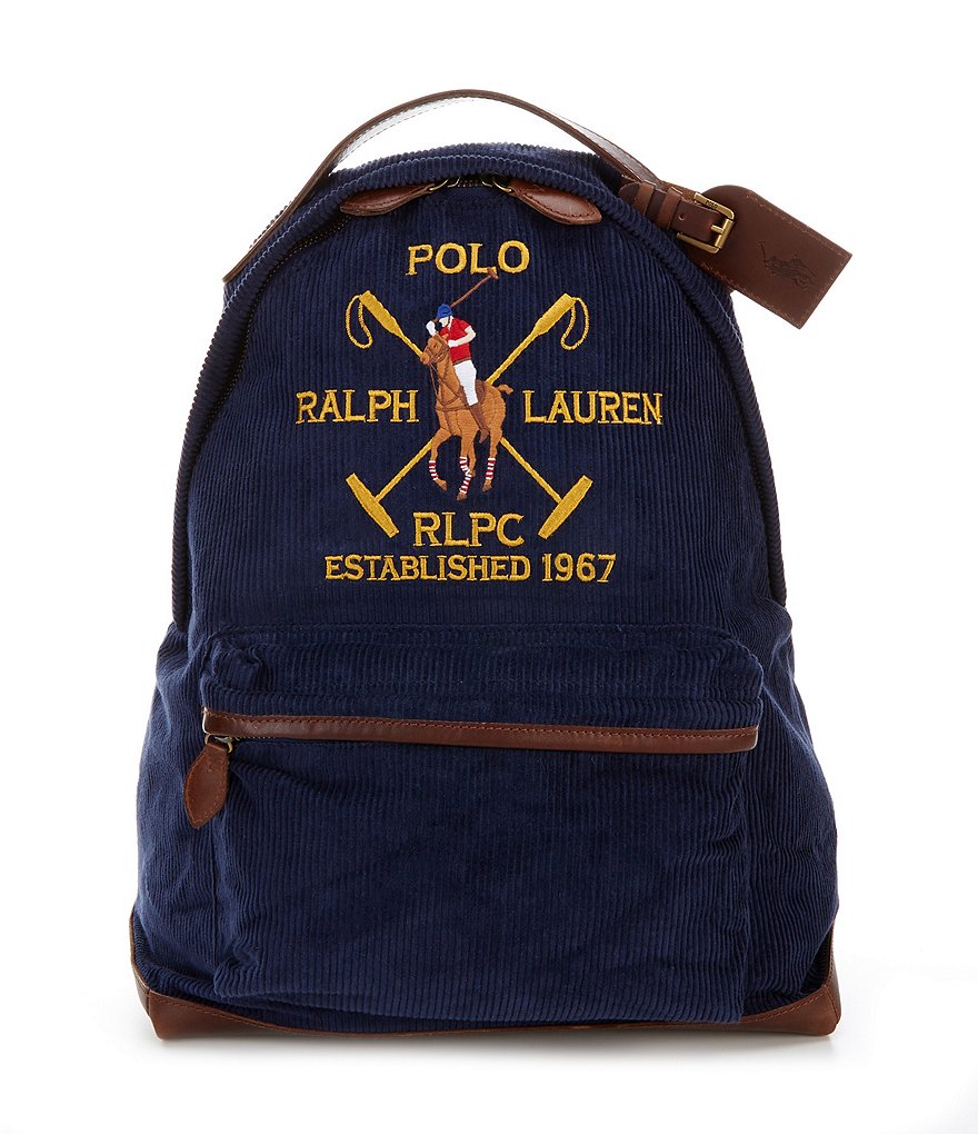 Polo Ralph Lauren Crest Corduroy Backpack | Dillard's