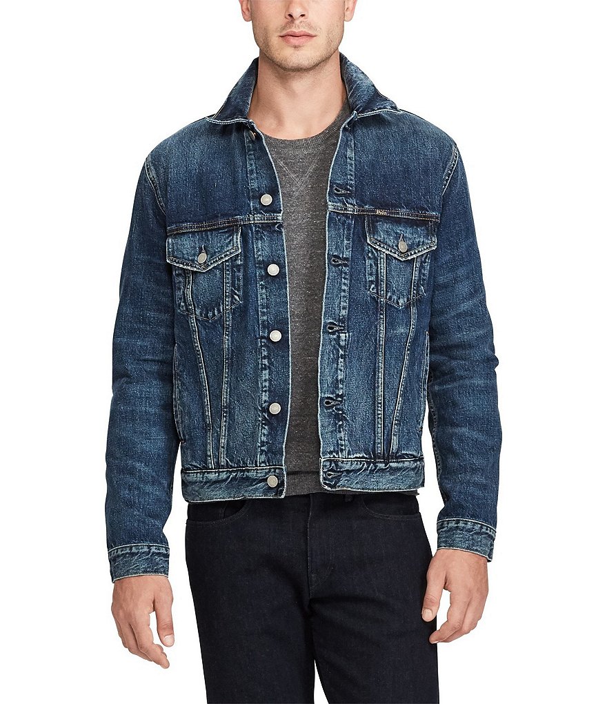 Buy online Men Solid Fur Collar Denim Jacket from Jackets for Men by U.s.  Polo Assn. for ₹6999 at 0% off | 2024 Limeroad.com