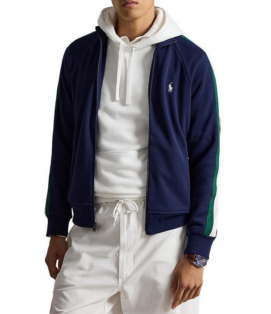 Polo Ralph Lauren Double-Knit Long Sleeve Track Jacket | Dillard's