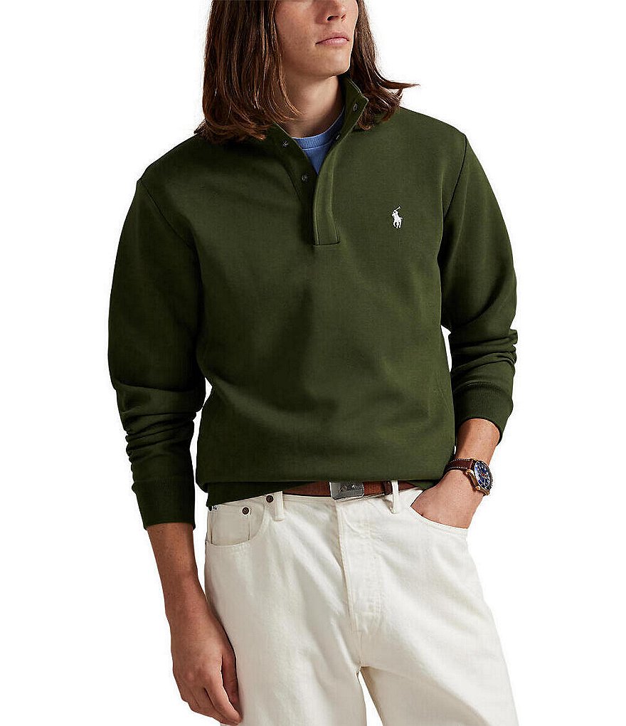 Polo Ralph Lauren Double-Knit Mockneck Pullover | Dillard's