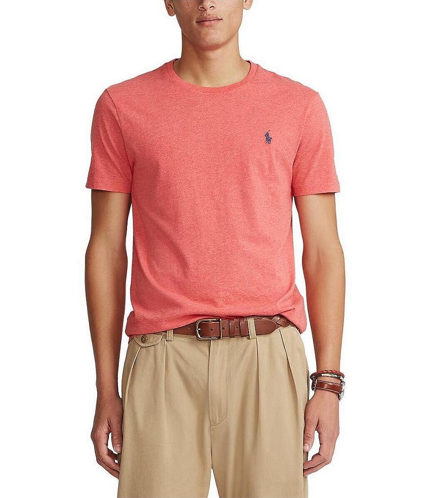 Buy now Polo Ralph Lauren SHORT SLEEVE POLO - 710810495001 - Polo Ralph  Lauren® script printed at the center front