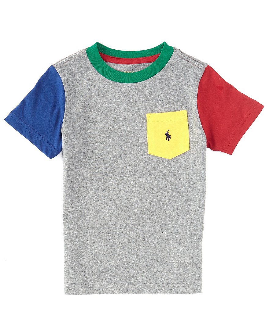 Buy Jus Cubs Boys Solid Polo Neck T Shirt - (Multicolor 2 Pack of 2) at