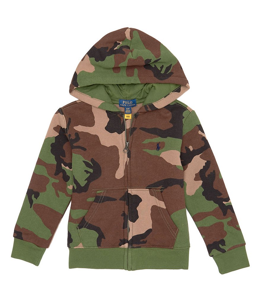 Polo discount hoodie camo