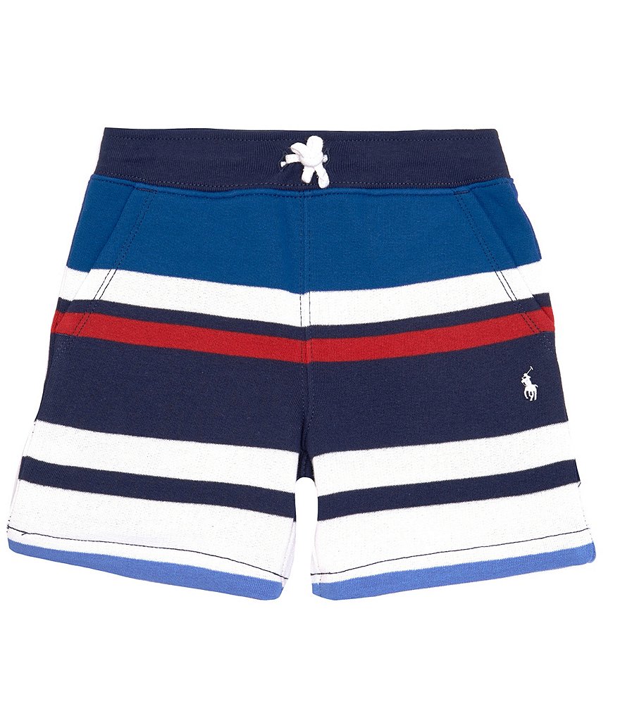 Polo Ralph Lauren Little Boys 2T-7 Striped Fleece Shorts | Dillard's
