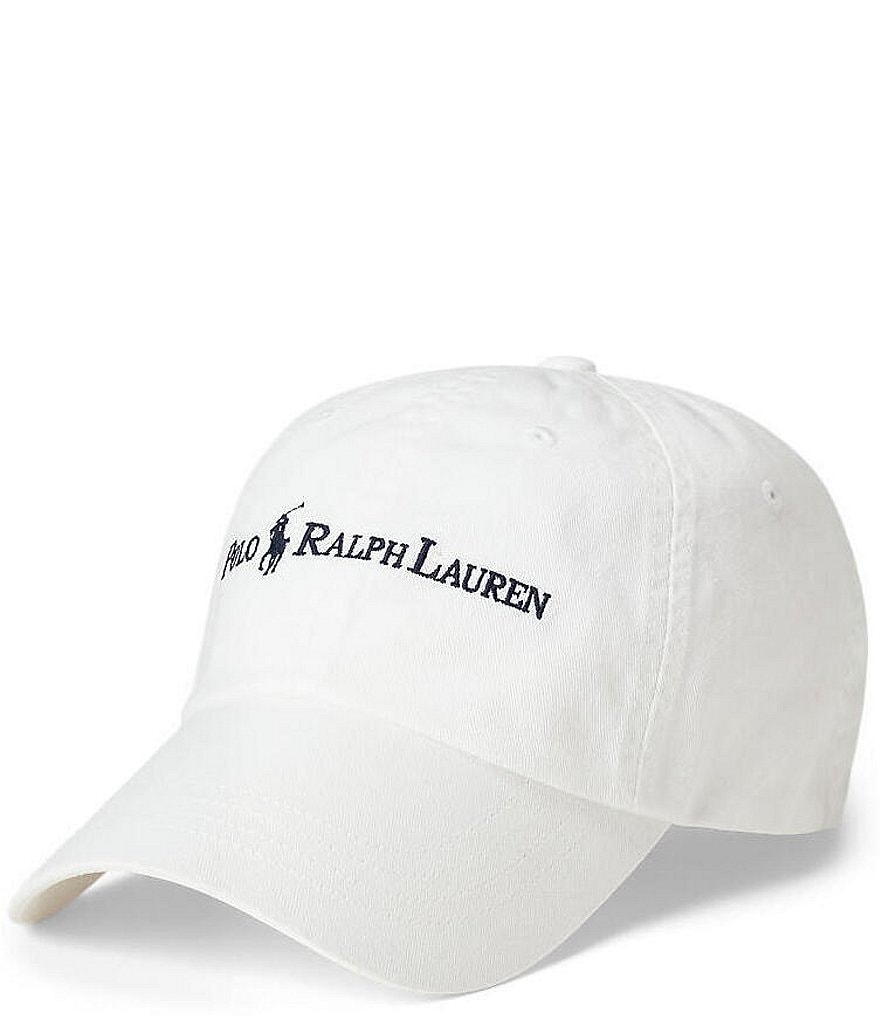 Polo Ralph Lauren Black /White Polo Sport Nylon 5 Panel Hat