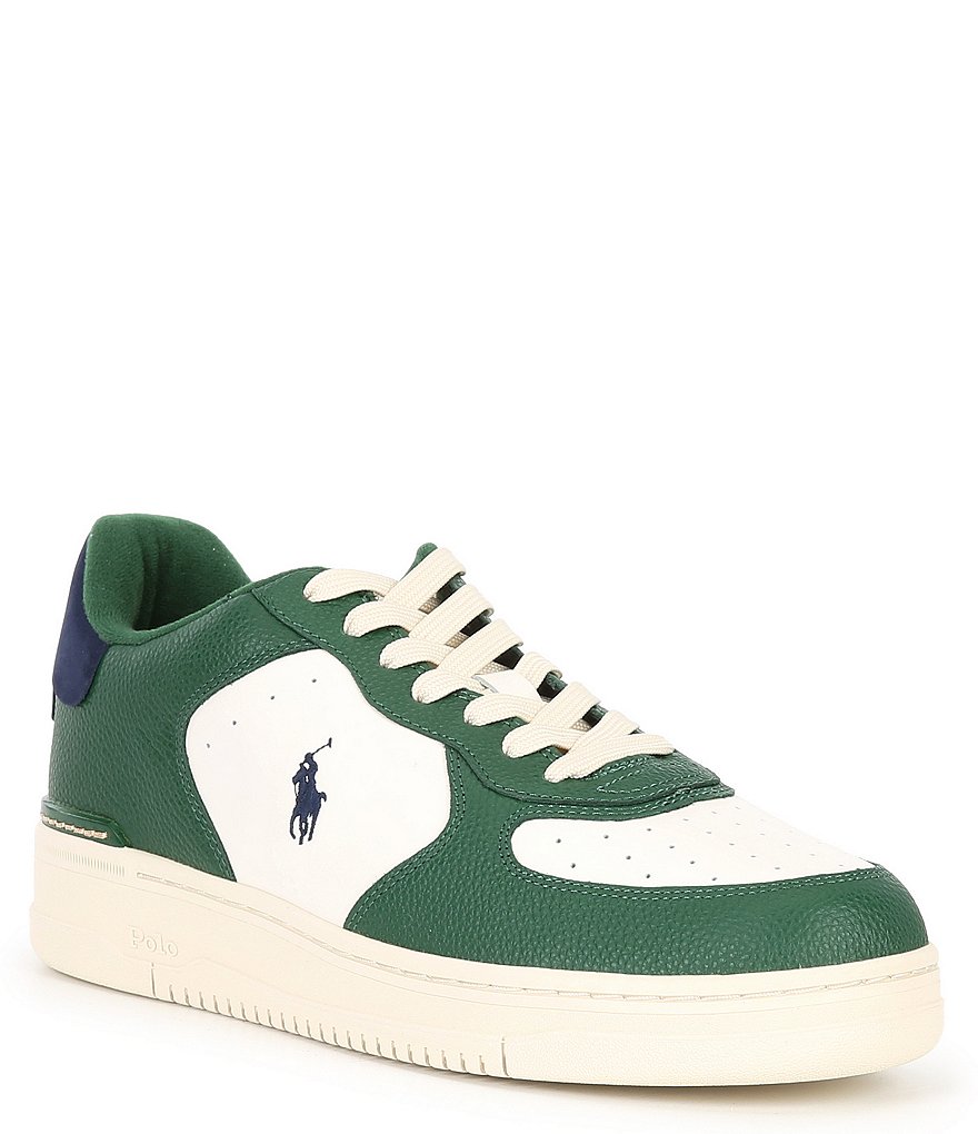 Polo Ralph Lauren Men's Master Court Leather Sneakers | Dillard's