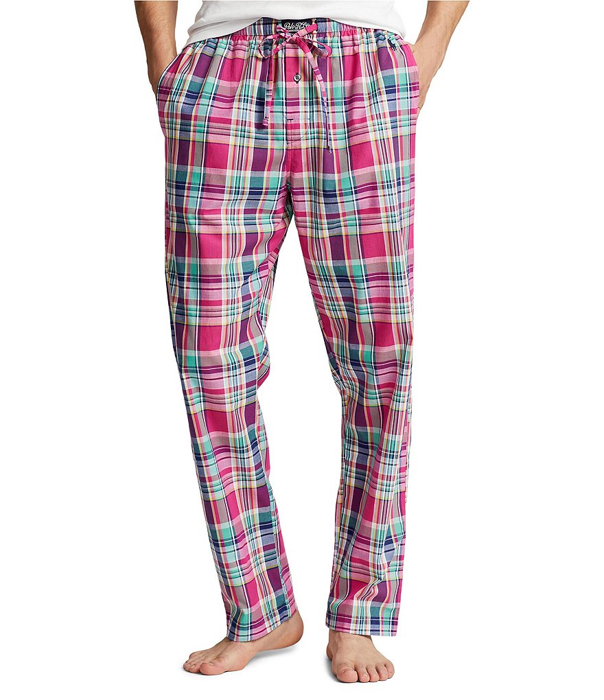 Polo ralph lauren plaid pants deals