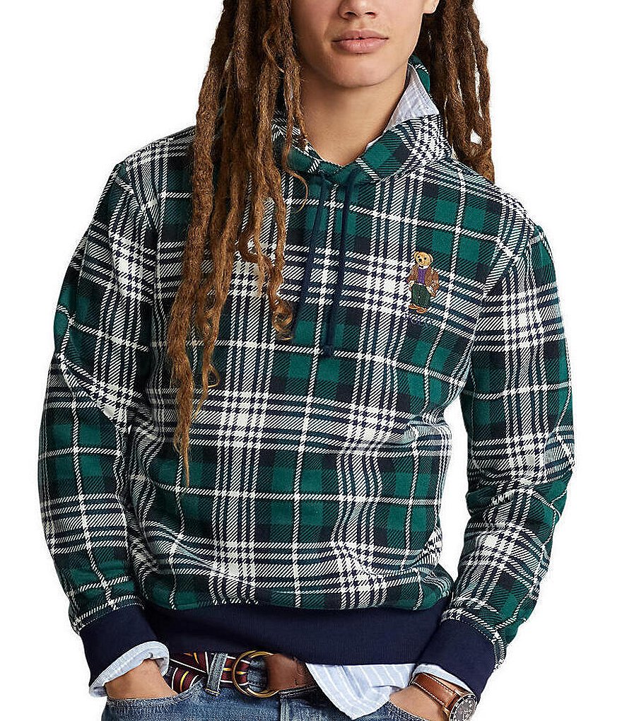 Men's Polo Bear Print Hoodie by Polo Ralph Lauren