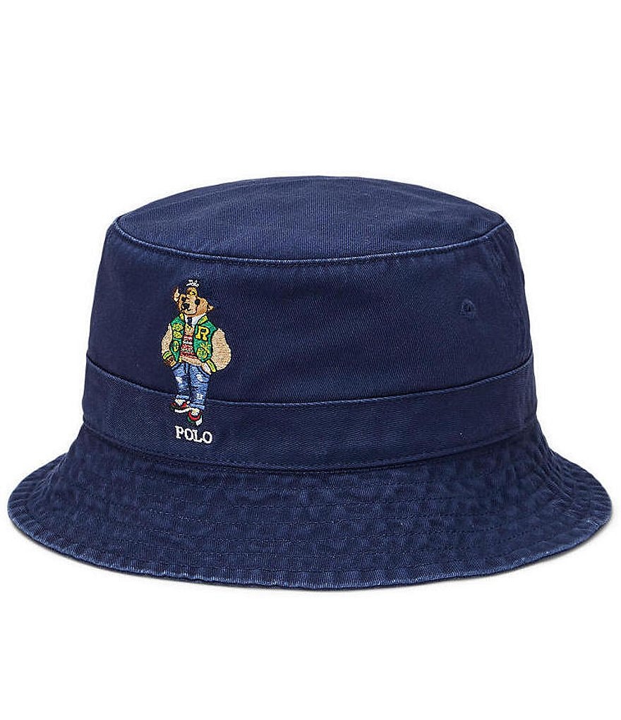 Polo Ralph Lauren Preppy Polo Bear Twill Bucket Hat | Dillard's