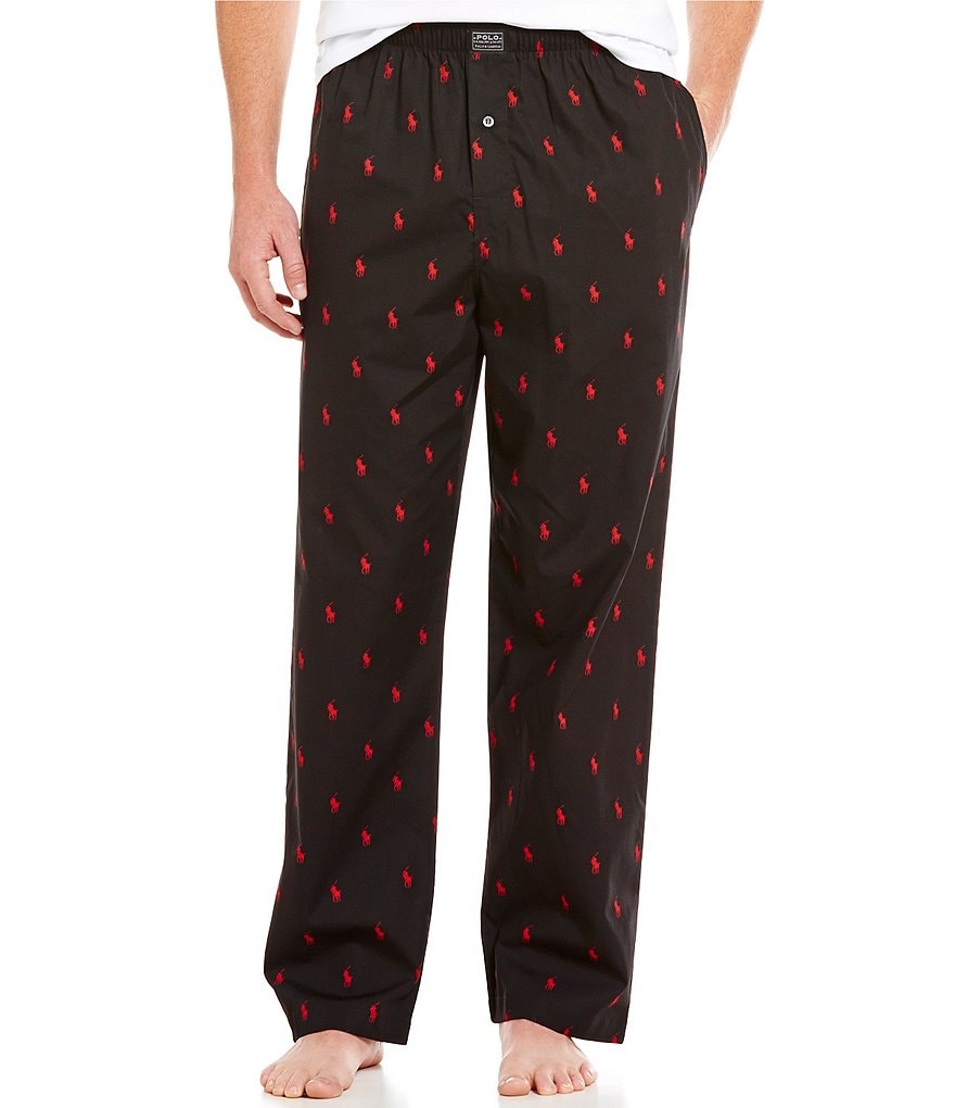 polo pants red