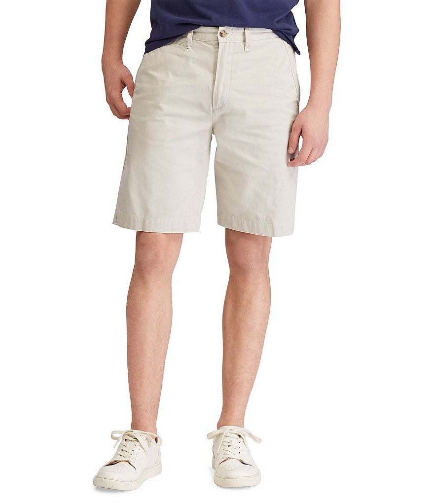 Loose Fit Twill shorts - Light brown - Men