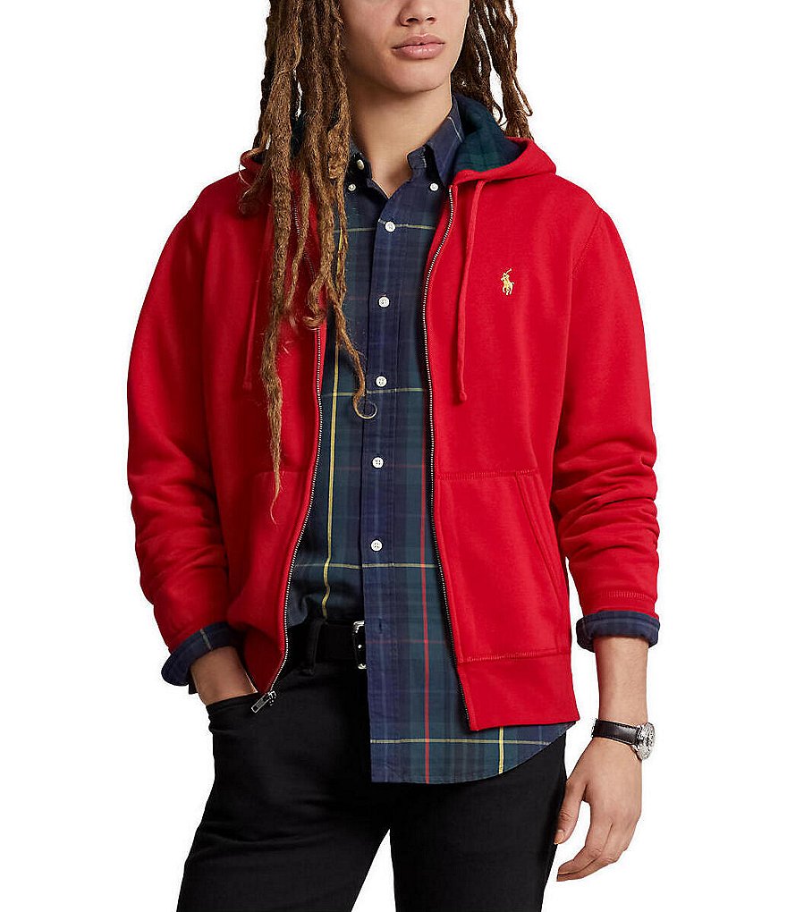 Polo Ralph Lauren RL Fleece Full-Zip Drawstring Hoodie