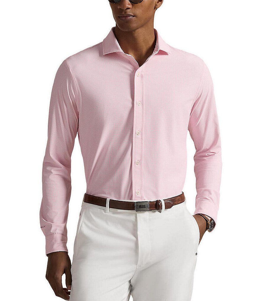 ポロラルフローレン Polo Ralph Lauren RLX Golf Classic Fit Gingham Performance Stretch