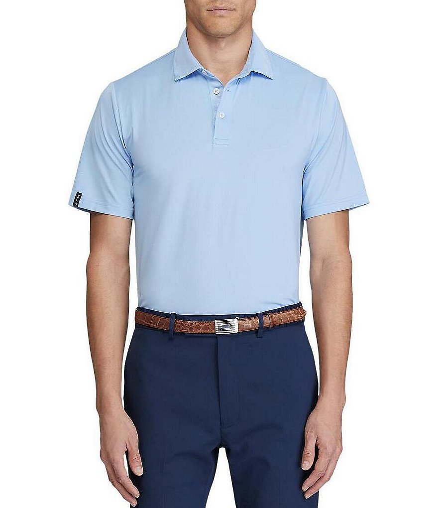 Polo Ralph Lauren RLX Golf Classic-Fit Solid Performance Stretch  Short-Sleeve Polo Shirt
