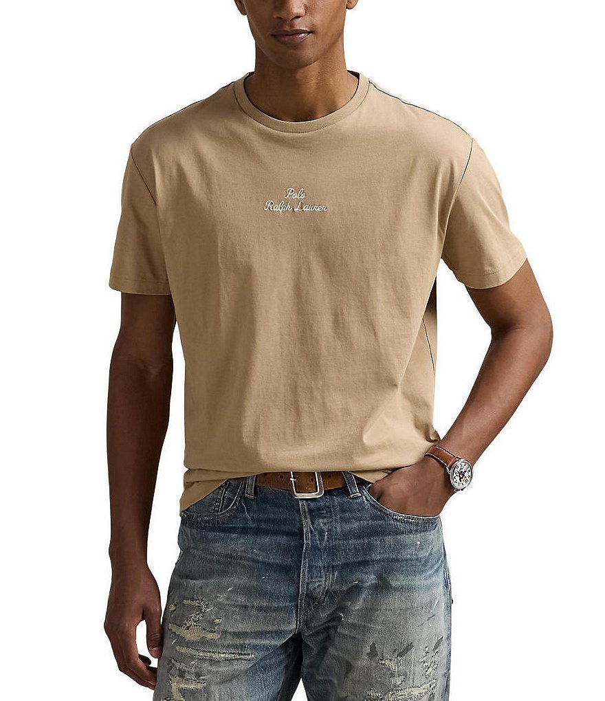 Polo Ralph Lauren Short Sleeve Classic Fit Chain-Stitch Logo
