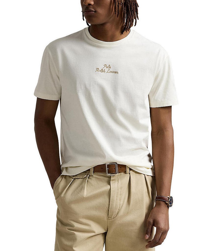 Polo Ralph Lauren Short Sleeve Classic Fit Chain-Stitch Logo