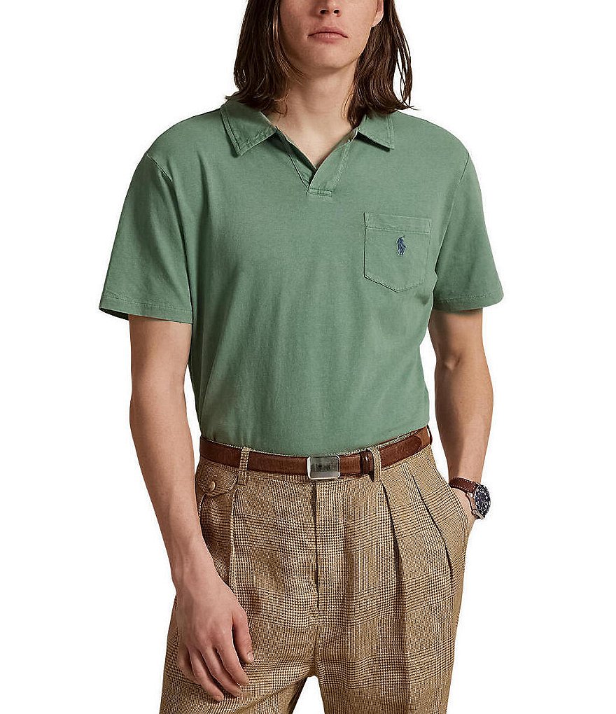 POLO RALPH LAUREN Linen short sleeve BD shirt Size: M White
