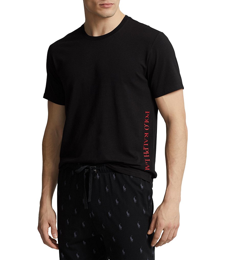 Polo Ralph Lauren Black Logo Sleep T-Shirt