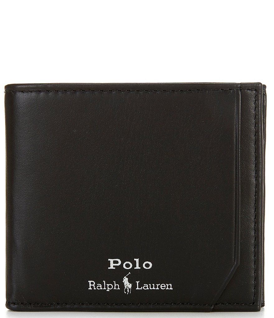 Polo Ralph Lauren Smooth Leather Billfold Wallet | Dillard's
