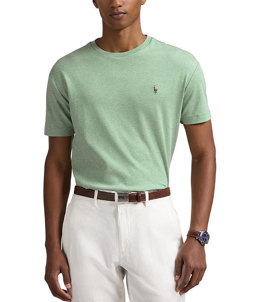 【送料&関税込】Polo Ralph Lauren Soft Touch Cotton T-shirt Polo Ralph Lauren Soft Cotton Short Sleeve T-Shirt | Dillard's