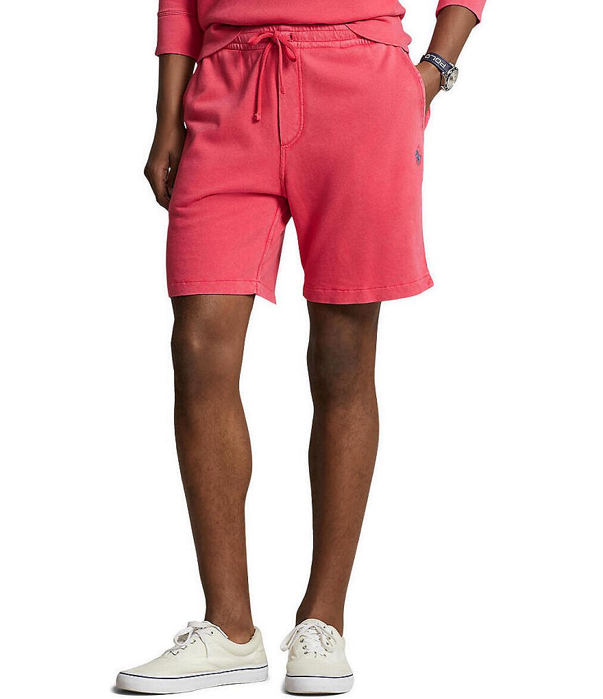 Red polo shorts online