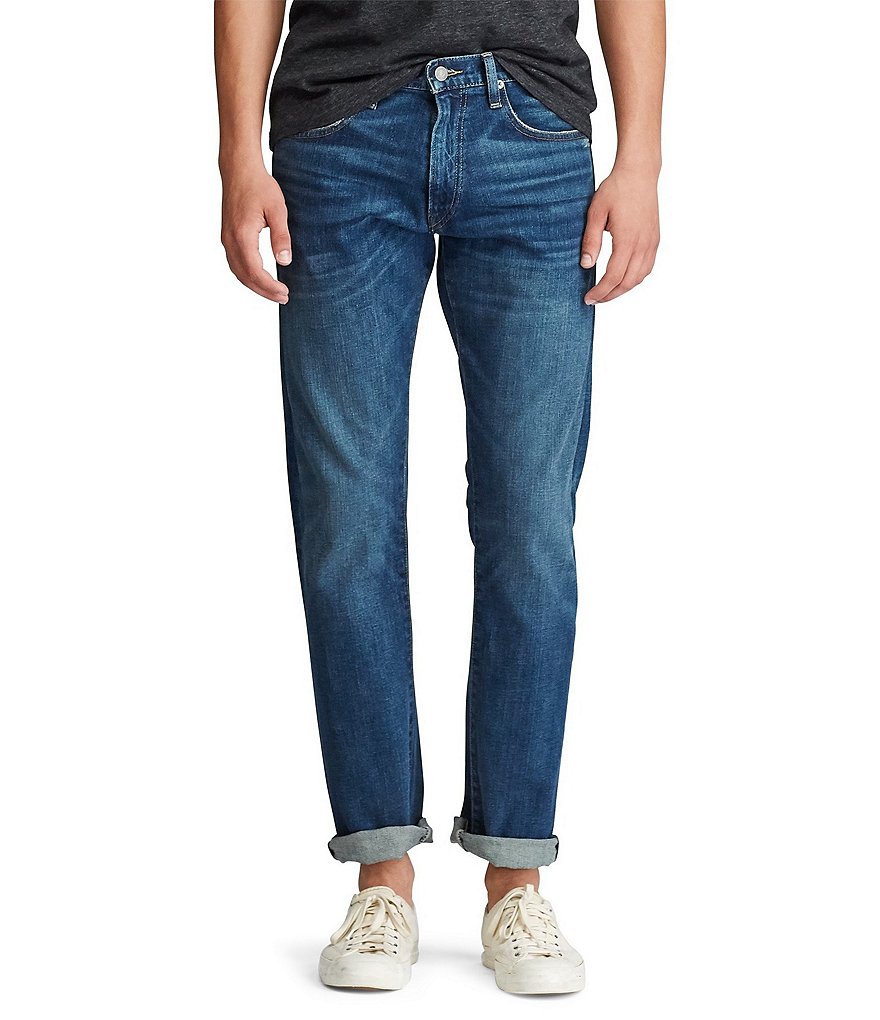 Polo Lauren Varick Slim-Straight Jeans | Dillard's