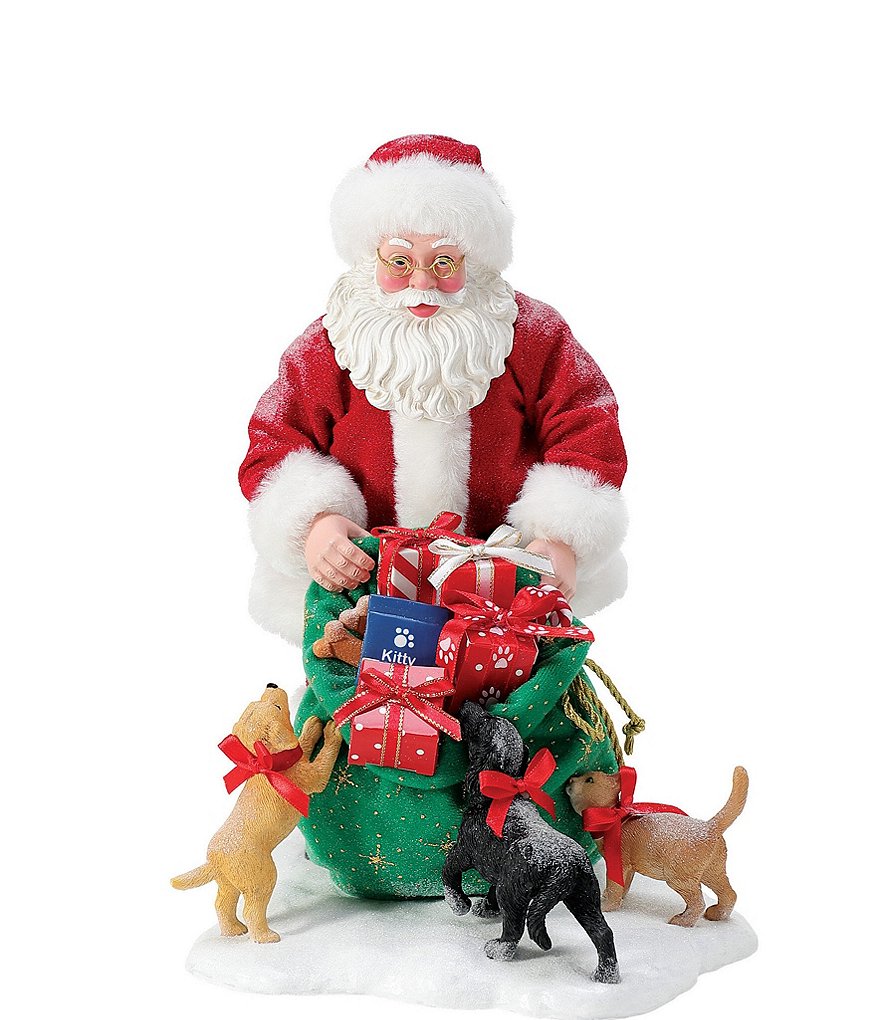 Possible Dreams Dillard's Exclusive Santa and His Pets Collection Santa