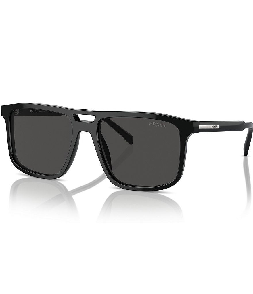 Prada Men's PRA22S 58mm Square Sunglasses | Dillard's
