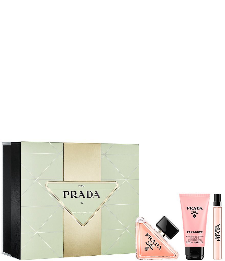 Prada store perfume sets