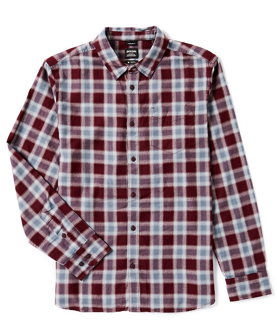 prAna Los Feliz Quarry Flannel Long-Sleeve Organic Materials Woven