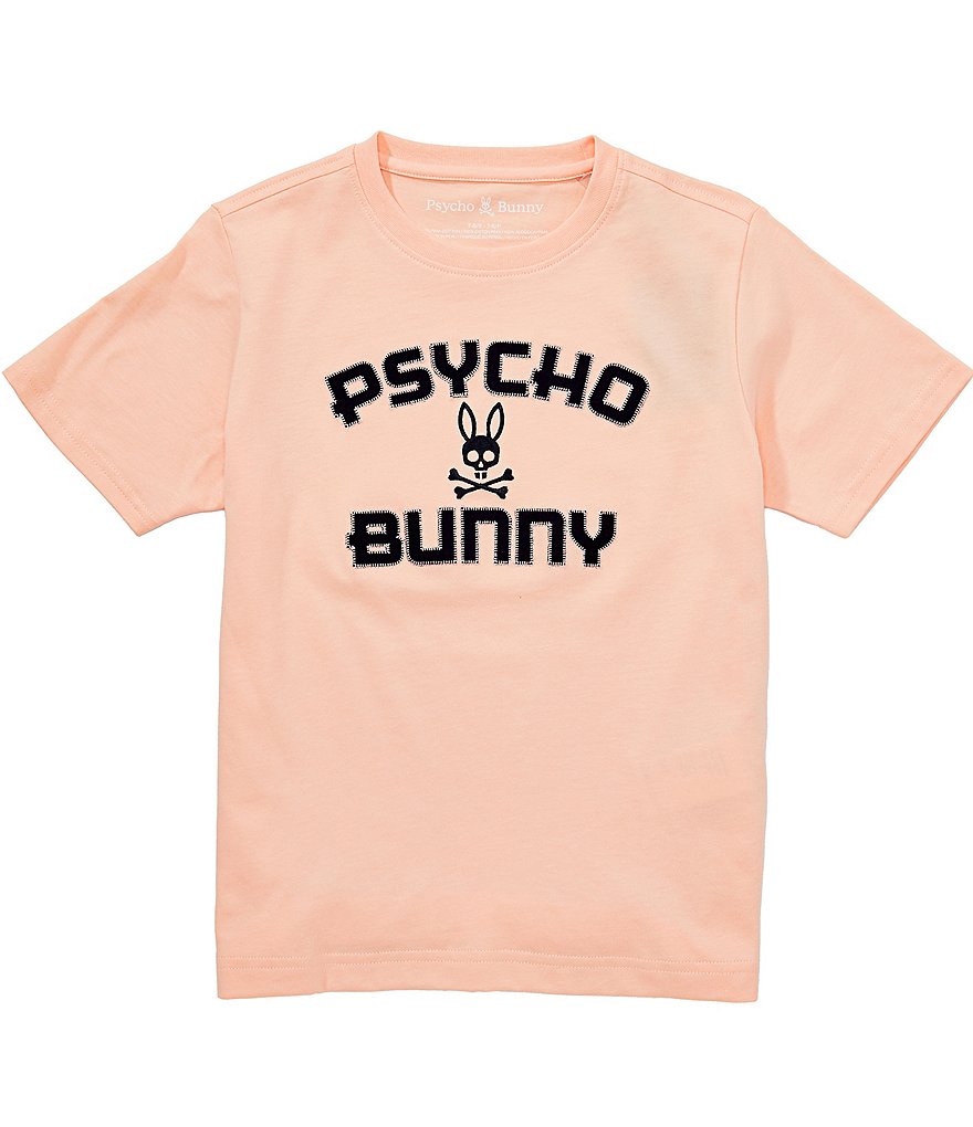 Psycho Bunny Big Boys Short Sleeve Gage Wordmark T-Shirt | Dillard's