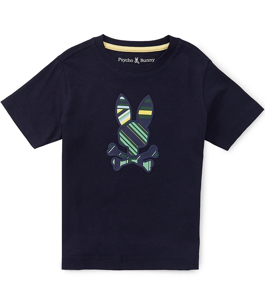 Psycho Bunny Little Boys Drew Short Sleeve Graphic Tee