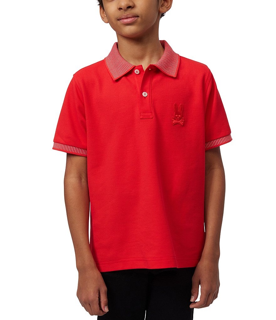 Psycho Bunny Little/Big Boys 5-20 Short Sleeve Damon Polo Shirt