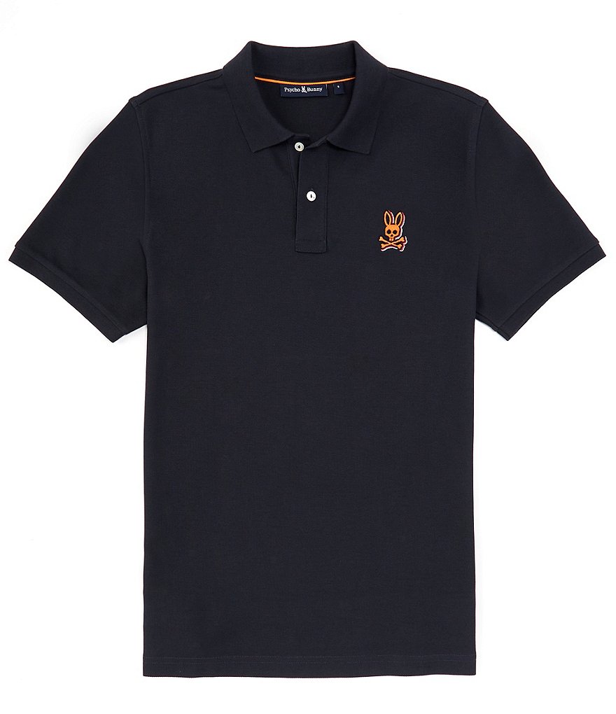 Psycho Bunny Sanderson Pique Short Sleeve Polo Shirt Dillard s