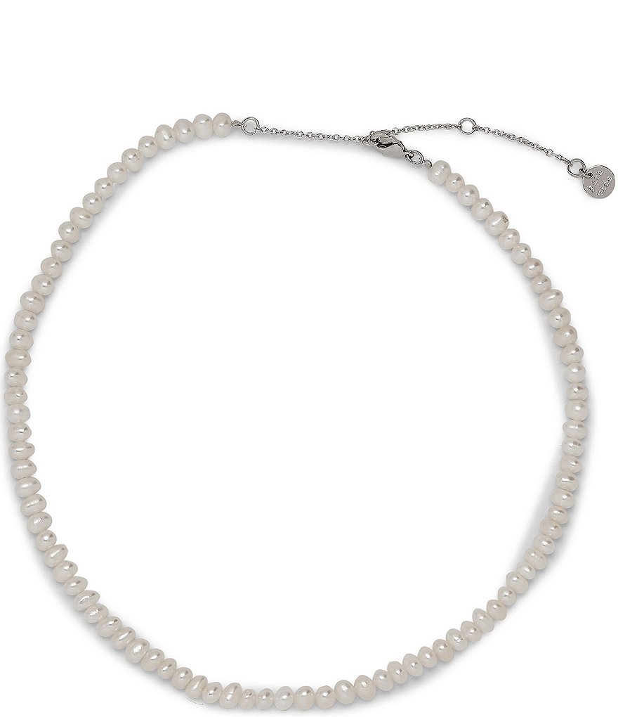 Pura Vida Bitty Pearl Choker Necklace | Dillard's