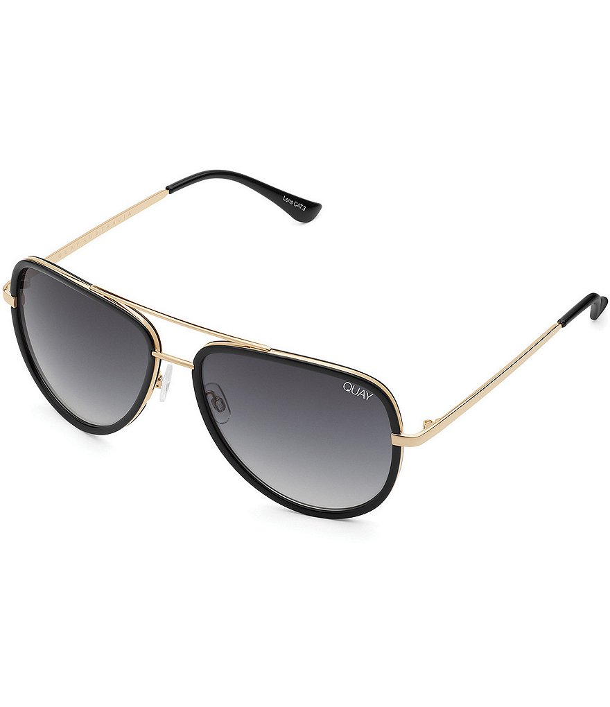 Quay Australia All In Mini Aviator Sunglasses | Dillard's