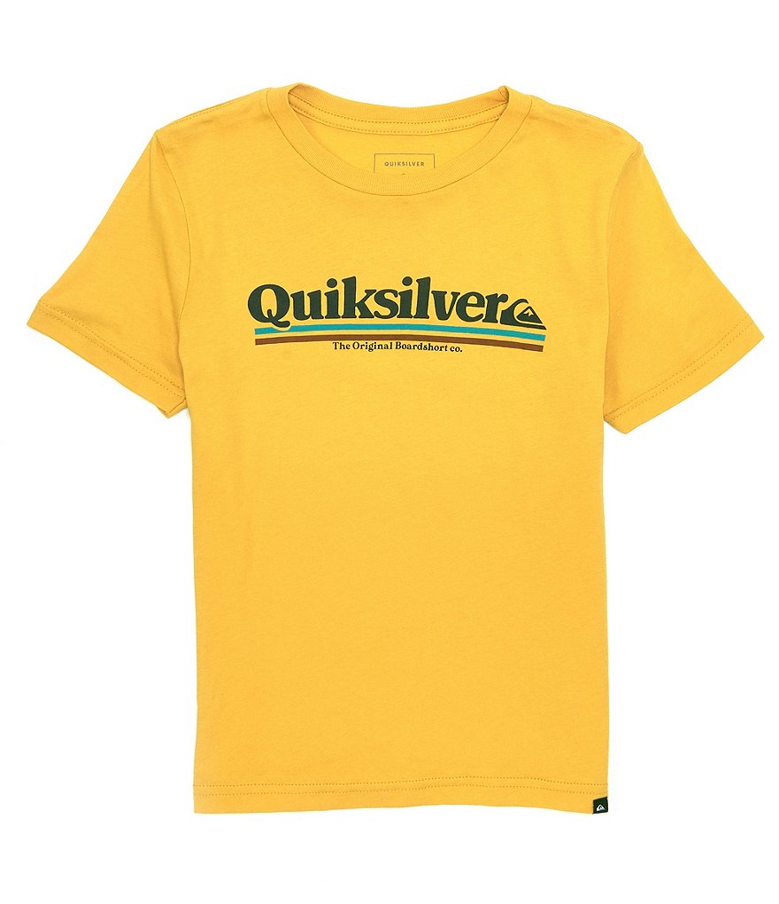 Quiksilver Big Boys 8 20 Short Sleeve Between The Lines T Shirt